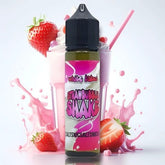 White Label Strawbubble Shake Nic Salt 60ml 25MG Downtown Vapoury